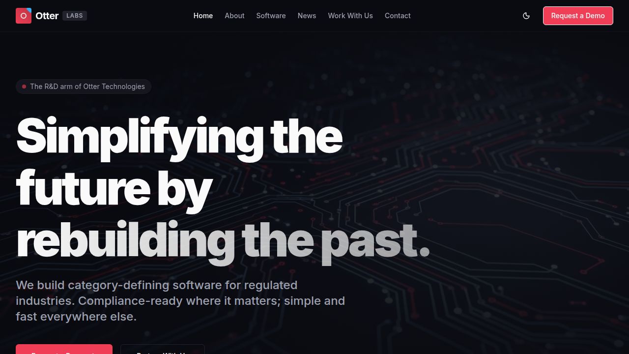 Otter Labs | R&D Division of Otter Technologies